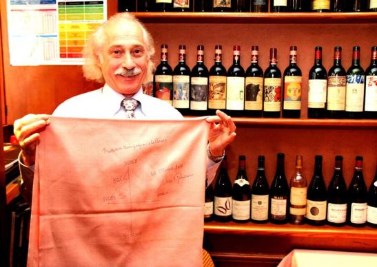 Appunti sul tovagliolo